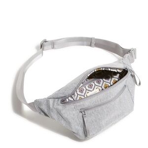 Vera Bradley Gray Large Belt Bag
